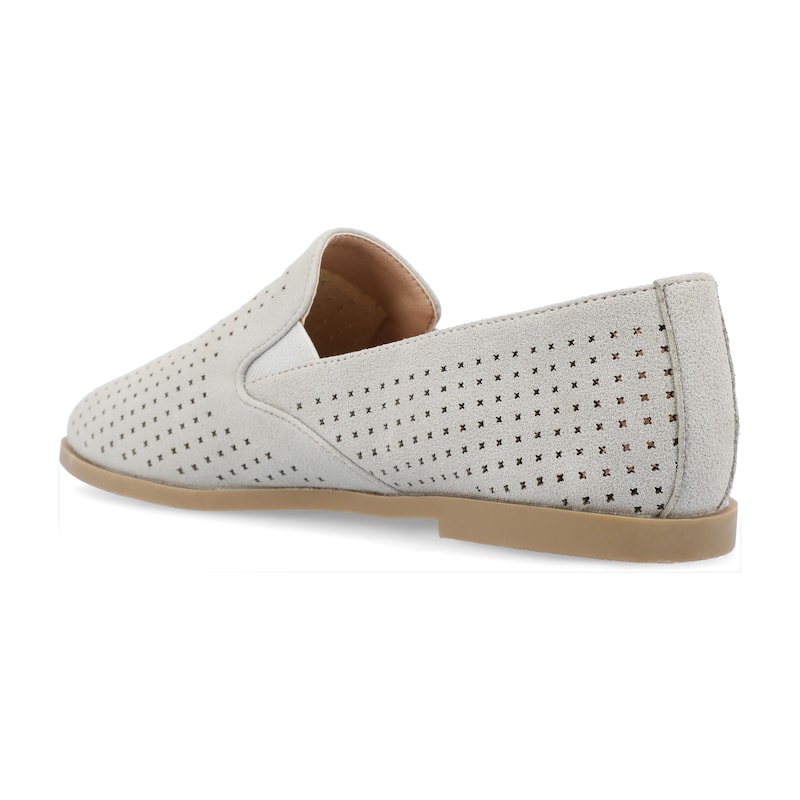 Journee Collection Women's Lucie Slip On Almond Toe Loafer Flats