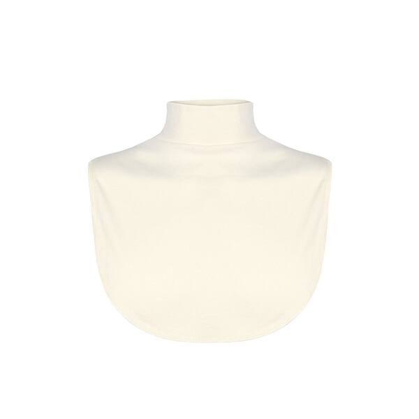 Shop Msr Imports Unisex Mock Turtleneck Dickey Beige Black
