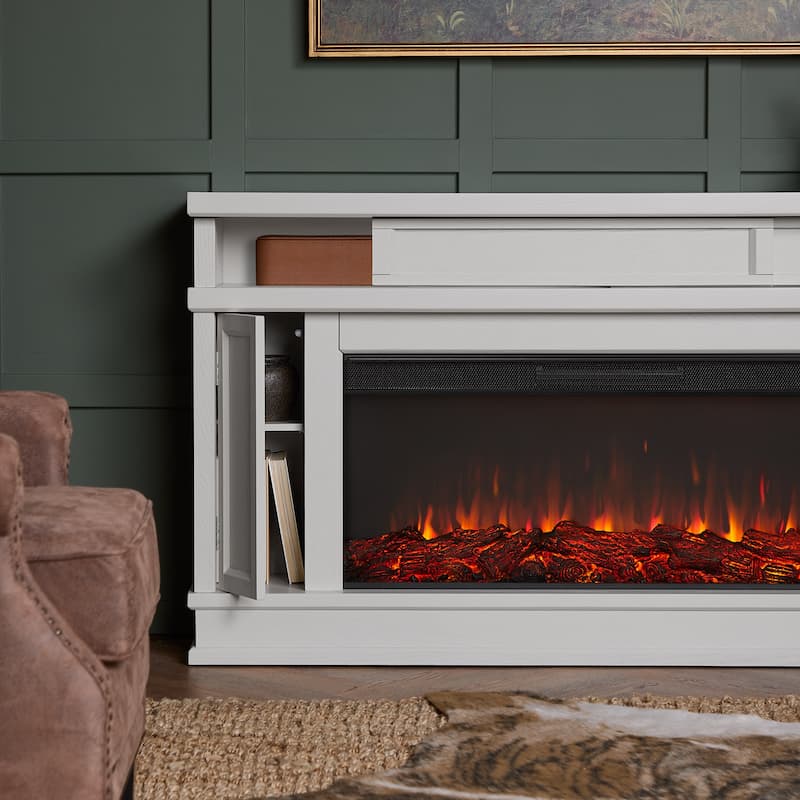 Torrey Landscape Electric Fireplace TV Stand by Real Flame