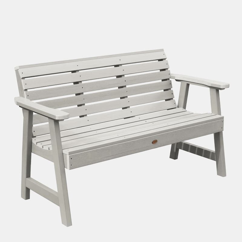 HIGHWOOD Weatherly 5-foot Eco-friendly Synthetic Wood Garden Bench - Harbor Gray