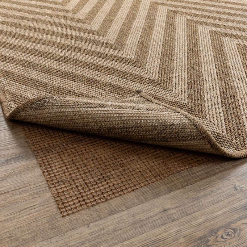 Style Haven All Weather Outdoor Rug Pad - Brown