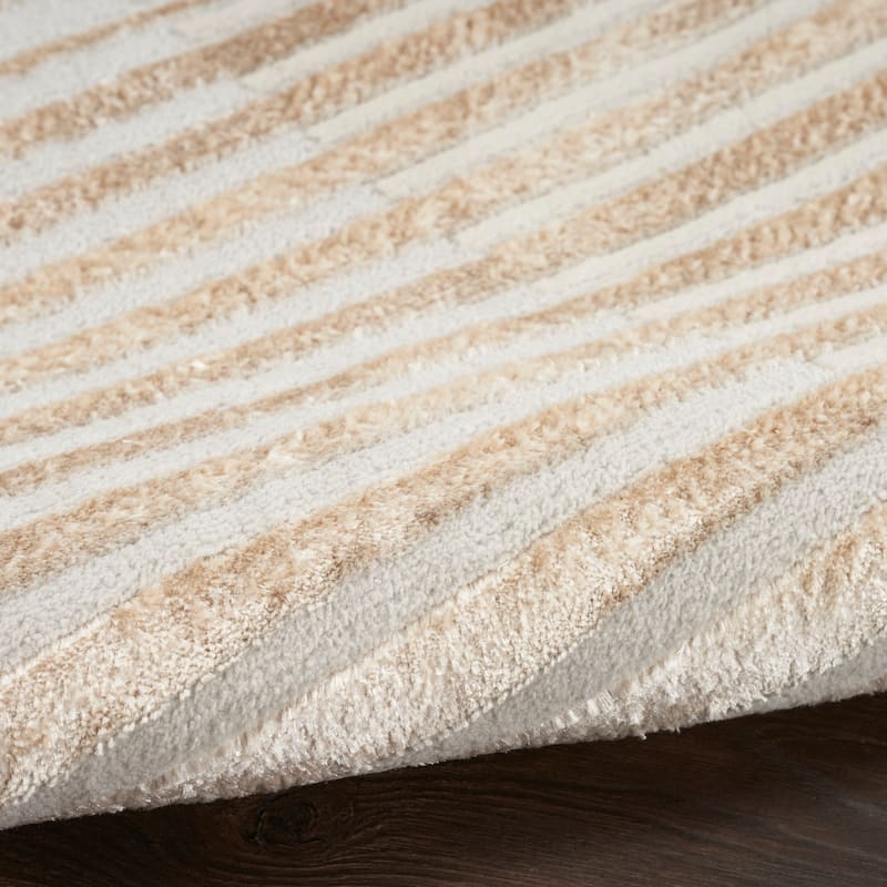 Nourison Brushstrokes Indoor only Striped Area Rug