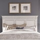 preview thumbnail 1 of 3, Liberty Furniture Abbey Park Bedroom King Panel Headboard Antique White Antique White - King