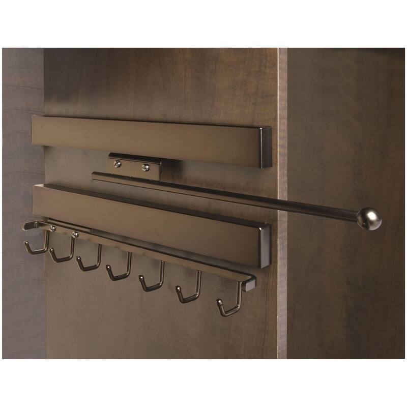 Rev-A-Shelf Sidelines 14 Inch Pull Out Valet Rod