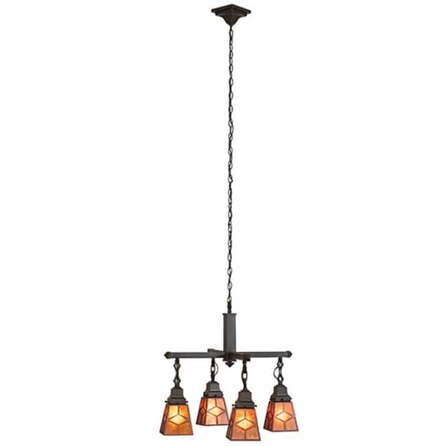 Meyda Tiffany 28277 Bungalow 4 Light 24" Wide Chandelier
