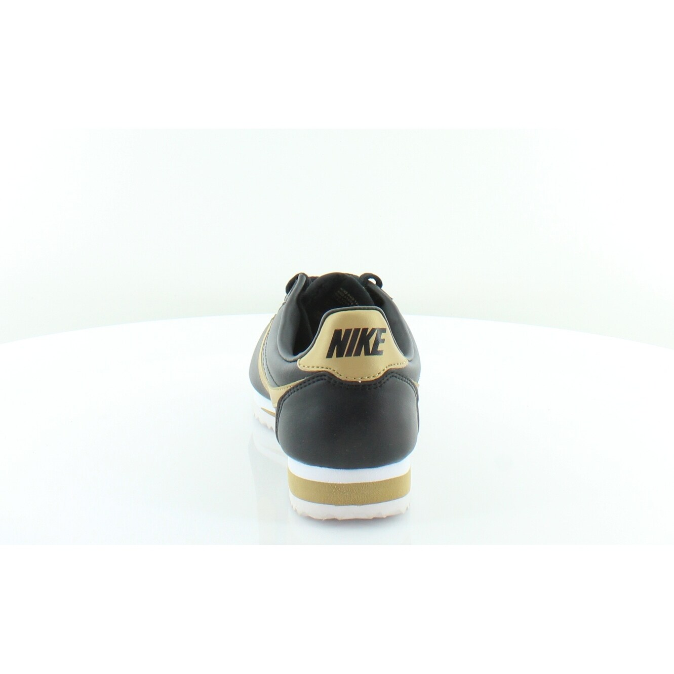 nike cortez womens black gold