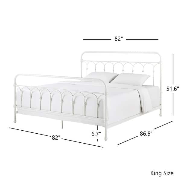 Mercer Casted Knot Metal Bed by iNSPIRE Q Classic