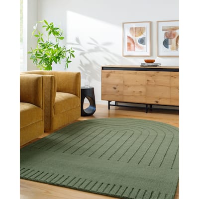 Livabliss Modern & Contemporary Mystique Geometric Area Rug