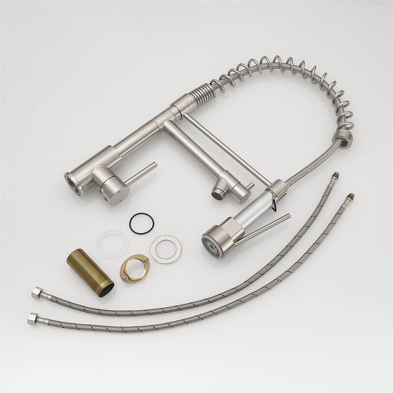 Commercial Kitchen Faucet with Pull Down Sprayer