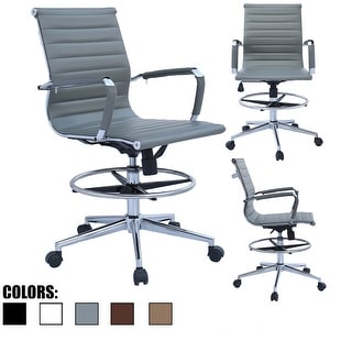 Tall desk cheap chair wheels