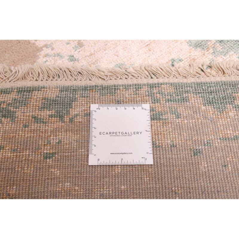 ECARPETGALLERY Hand-knotted Legacy Brown Silk, Wool Rug - 8'11 x 12'2