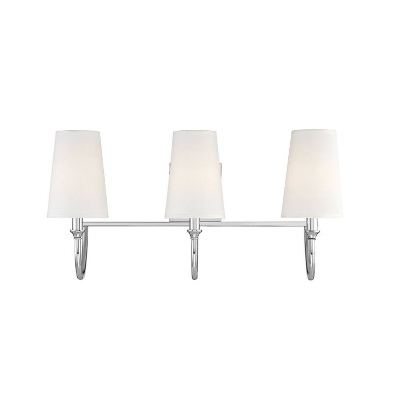 Savoy House Cameron 3 Light 24" Wide Bathroom Vanity Light - Polished Nickel