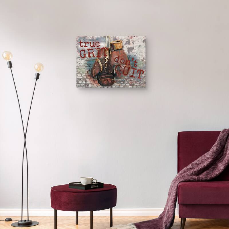 True Grit Canvas Art Print