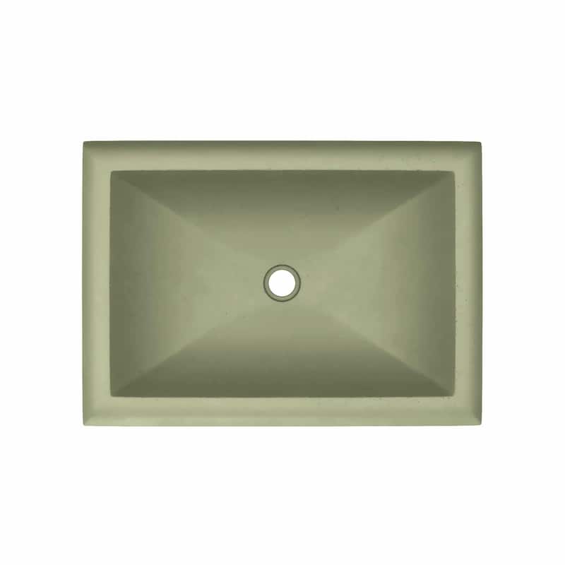 Native Trails Montecito 21-1/2" NativeStone Drop In Bathroom Sink