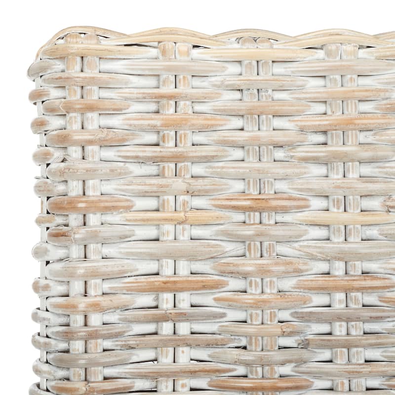 SAFAVIEH Tobie Rattan 23.6-inch Counter Stool