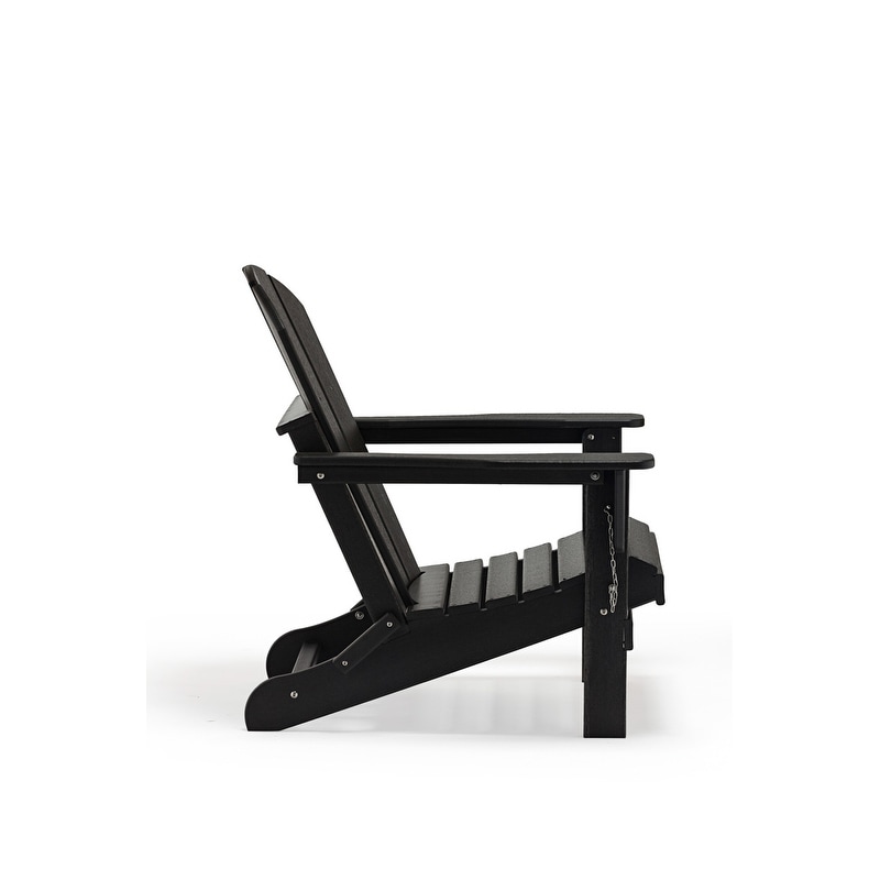 Benefiel Plastic Folding Adirondack Chair Bed Bath Beyond