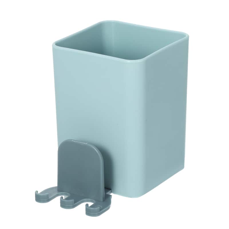 Wall Mounted Toothbrush Holders, Wall Mounted Toothbrush Storage 2.45"x2.45"x3.39"