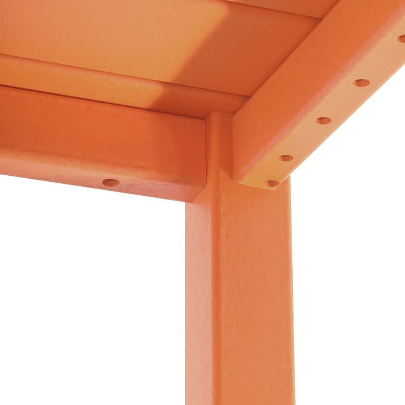 Polytrends Laguna Kids Outdoor 31" Square Poly Dining Table