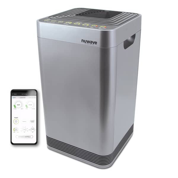 slide 2 of 5, Nuwave OxyPure Air Purifier Grey