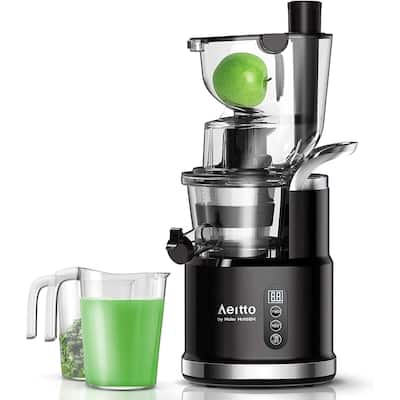 Slow Juicer, Slow Masticating Juicer Machine with Big Wide 81mm Chute 900 ml Juice Cup
