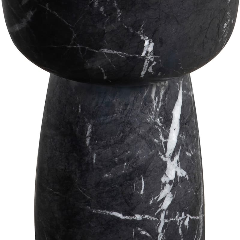 Bristol Side Table, Marble Finish