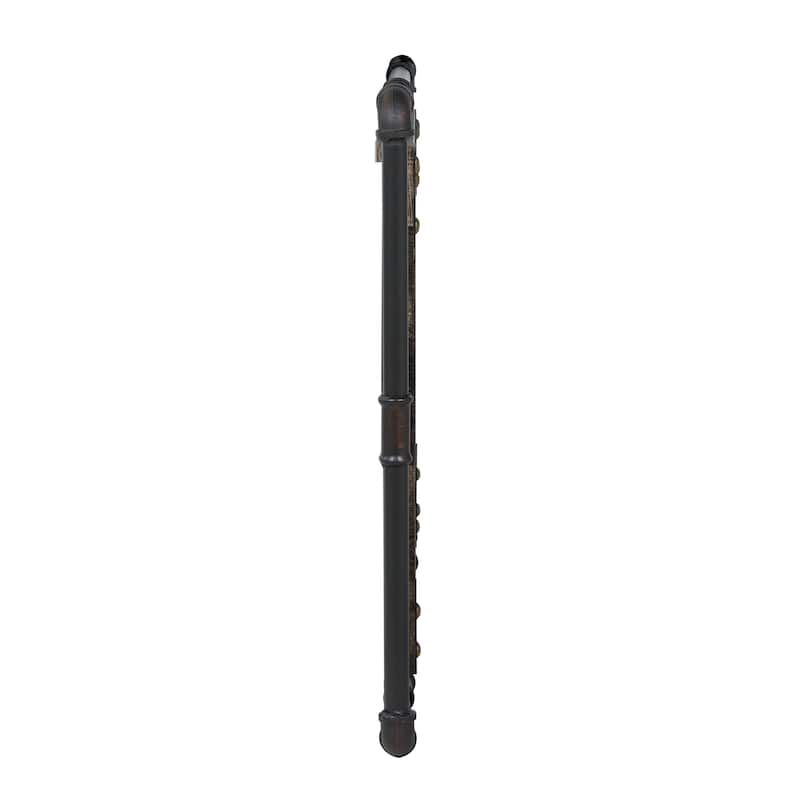 Furniture of America Inyo Industrial Metal Wall Mirror with LED Lights
