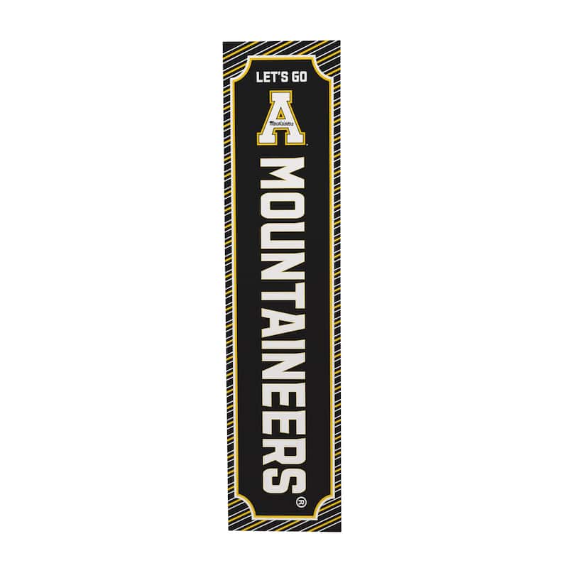 47" Double Sided Seasonal Porch Leaner, Appalachian State University - 47" x 11.25"