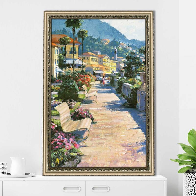 "Bellagio Promenade" by Howard Behrens I Print on Acrylic