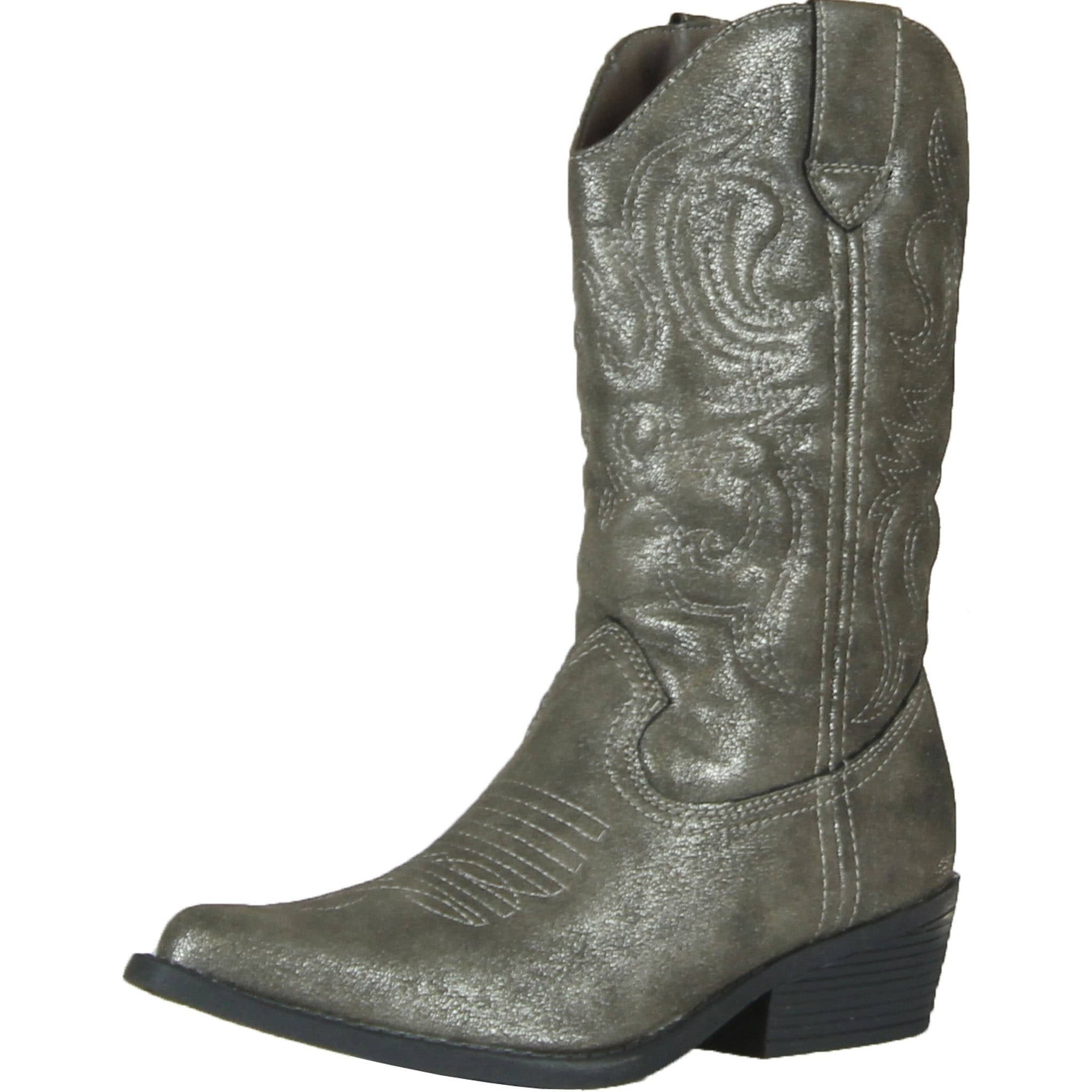 Wellington Western Boot - Pewter 