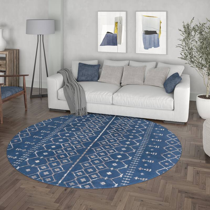 Carrington Transitional Geometric Indoor Area Rug
