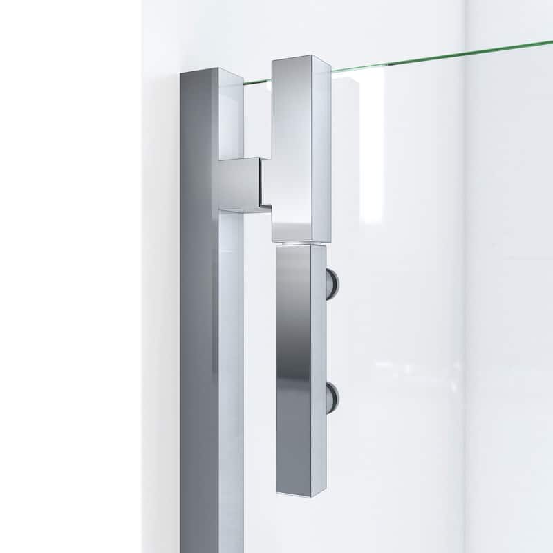 DreamLine Ascend 40-41 in. W x 72 in. H Frameless Pivot Shower Door in Oil Rubbed Bronze