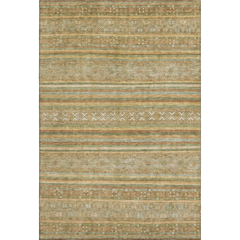 Premium Washable Super Soft Boho Stripes Mayfield Rug