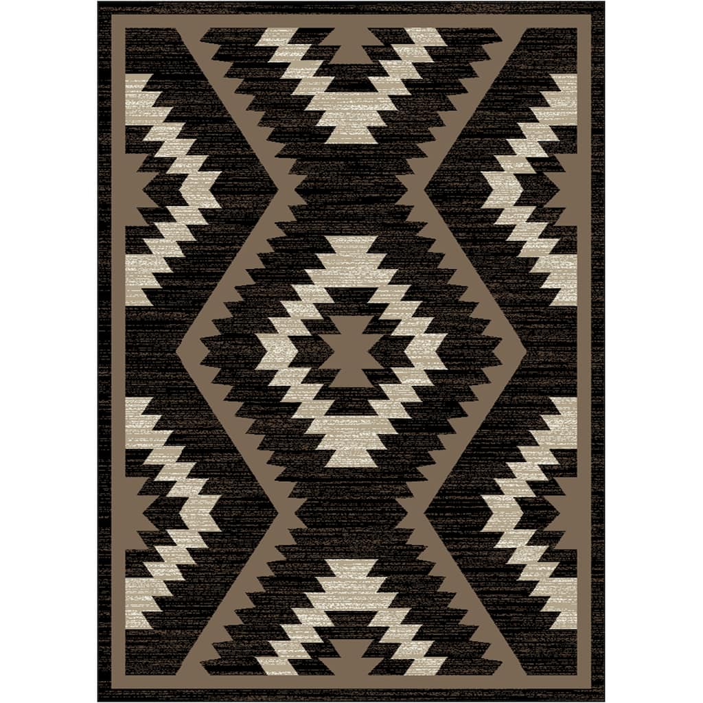 Tacoma Rialto Black Are Rug