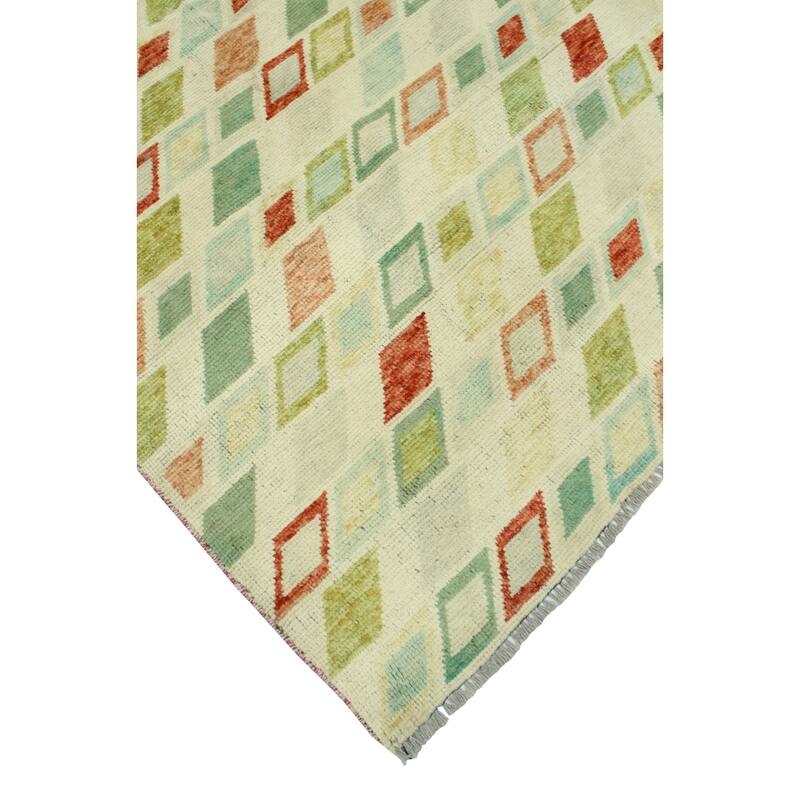 Balochi Obike Ivory/Rust Rug - 8'4" x 11'6"