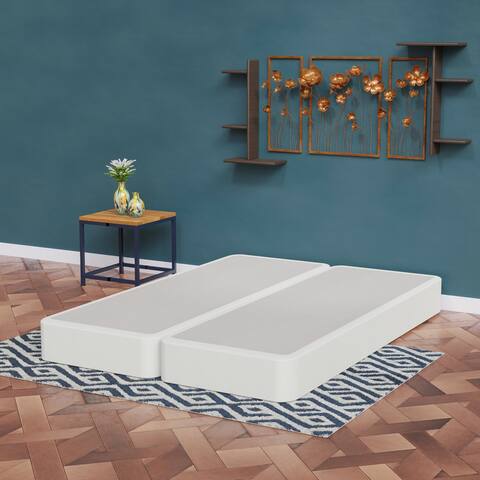 8-Inch/4-Inch Fully Assembled Wood Traditional Box Spring/Foundation For Mattress.