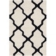 preview thumbnail 97 of 130, SAFAVIEH Handmade Cambridge Luisa Moroccan Trellis Wool Rug 2' x 3' - Ivory/Black