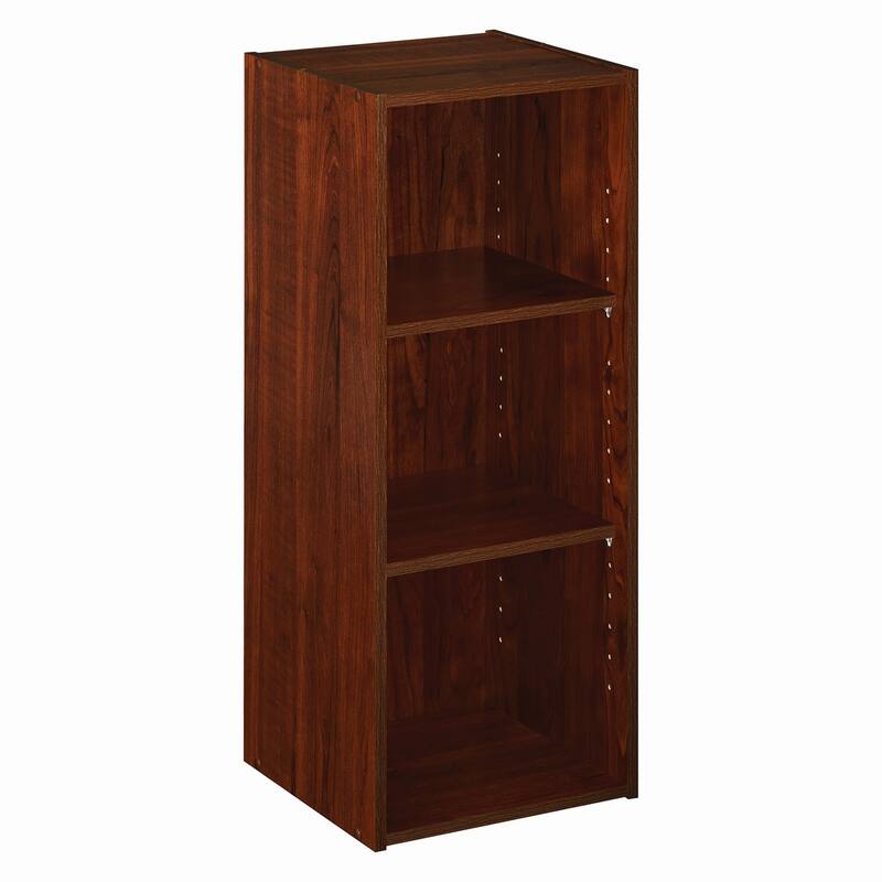 ClosetMaid Stackable 3-Shelf Organizer - Dark Cherry