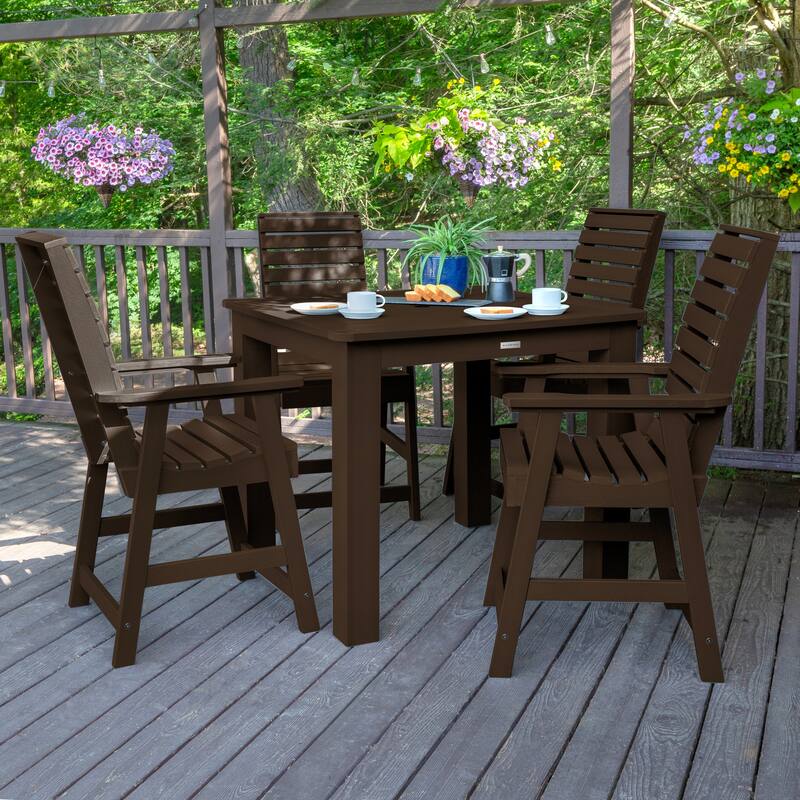 Weatherly Counter Height 5-piece Outdoor Dining Set