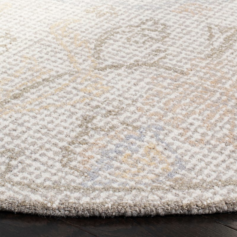 SAFAVIEH Handmade Abstract Gunjan Modern Wool Rug