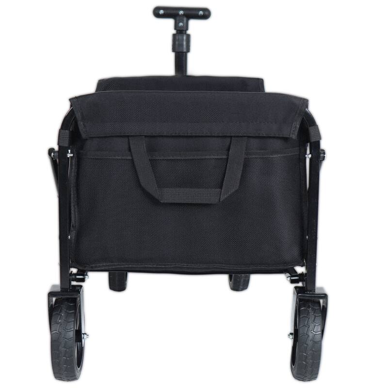 Heavy-Duty Expandable Dual-Layer Utility Wagon Cart