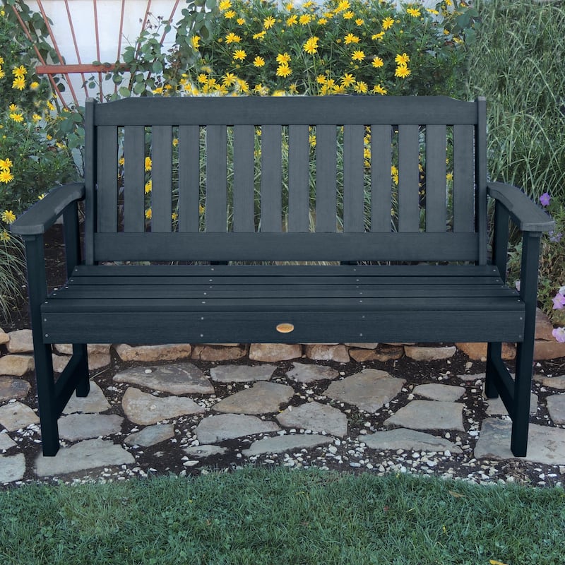 HIGHWOOD Lehigh 5-foot Eco-friendly Synthetic Wood Garden Bench