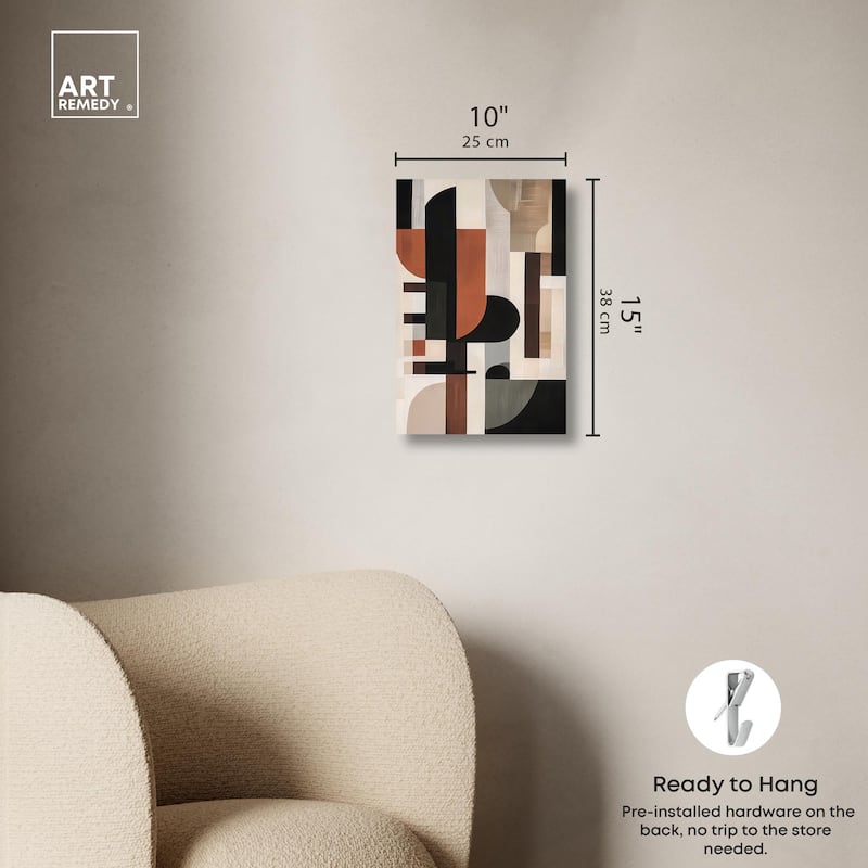 Jahns' Abstraction I Canvas by Art Remedy, Gallery Wrapped