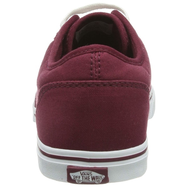 Vans atwood low womens burgundy hot sale