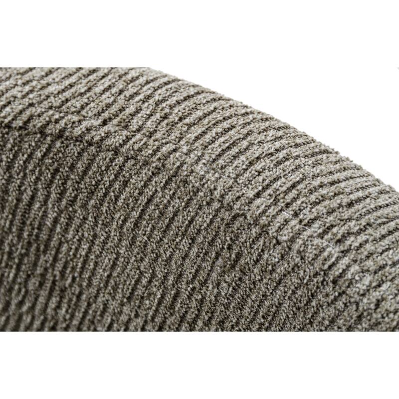 Modrest Grover Modern Grey & Dark Wenge Dining Chair (Set of 2)