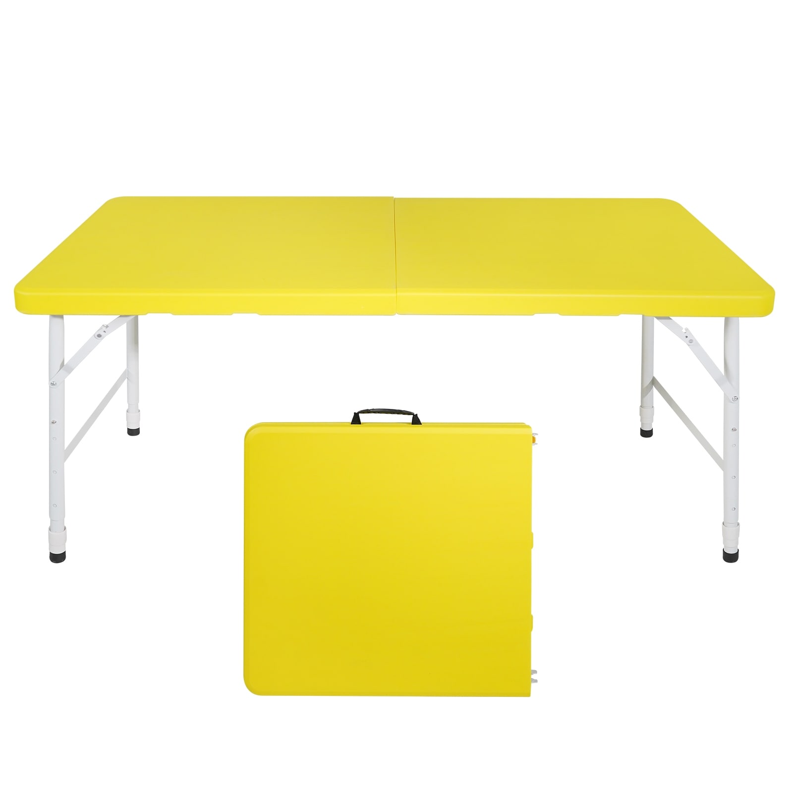 4ft Portable Folding Table Indoor&Outdoor Maximum Weight 135kg Foldable Table For Camping