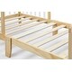 preview thumbnail 9 of 9, Wood Twain Toddler Bed White/Black
