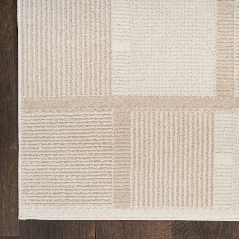 Nourison Nordic Indoor only Geometric Area Rug