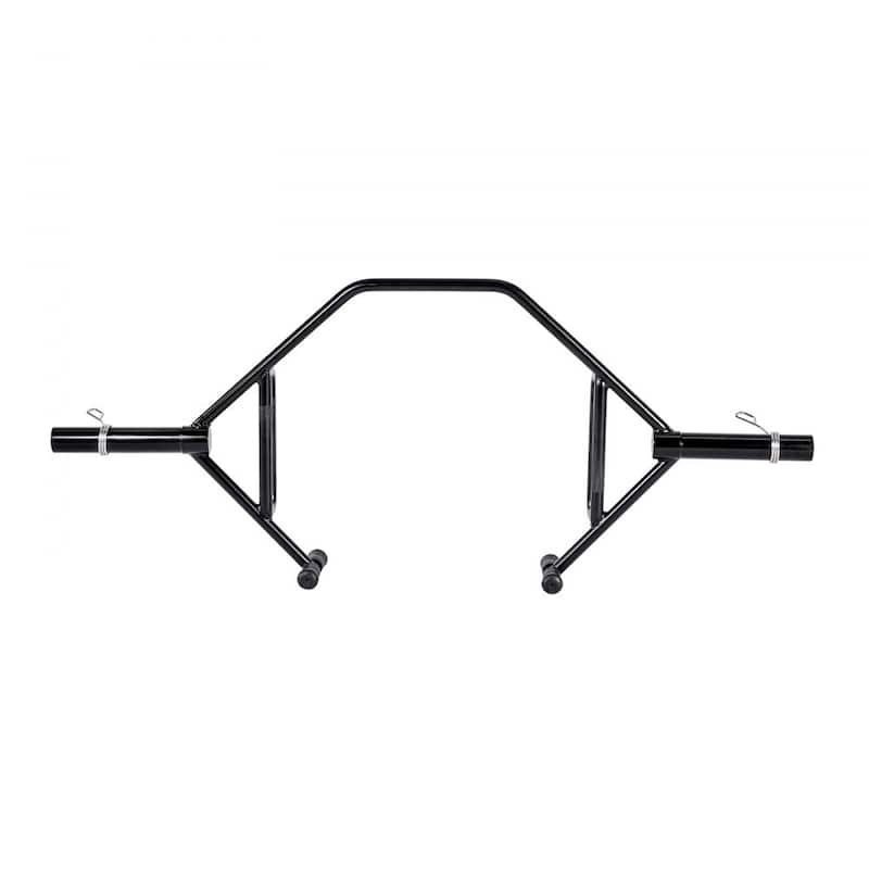 Hex Trap Bar for Deadlifts Squats Shrugs and Lunges with 2-Inch Sleeves and Open Frame Design - 56.3” x 7.9” x 22.2”