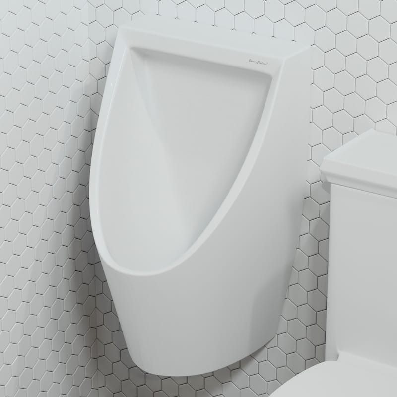 Voltaire Waterless Urinal in White - White