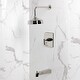 preview thumbnail 13 of 34, Kingston Brass Manhattan Single-Handle Pressure Balanced Tub and Shower Faucet